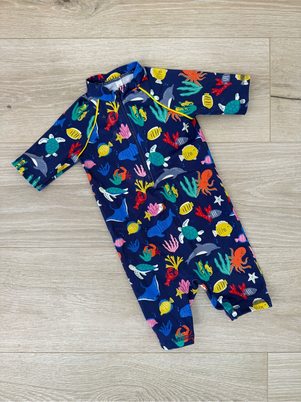 Baby Boden Rash Guard Swim Suit